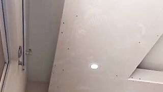 Fall ceiling gypsum board work