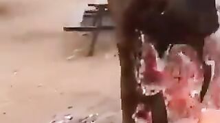 Iron burn in Israel