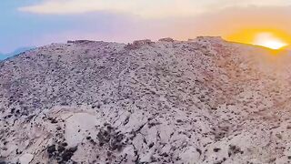 Beautiful Sunrise raining view