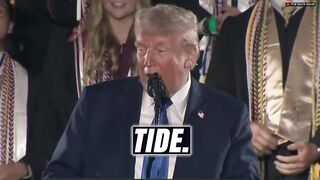 Trump’s Funny Moments at the University of Alabama Commencement