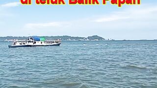 Detik detik tenggelamnya KMP Mukhlisa diteluk Balik Papan Penajam Kalimantan Timurn