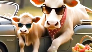 Beautiful Story of a cow and ironman