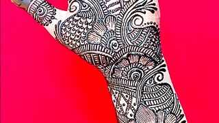 mehndi design flowers