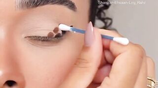 Smokey eye makeup