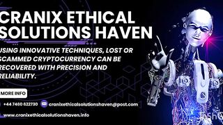 EXPERT SERVICES TO HELP YOU RECOVER YOUR LOST FUNDS//CRANIX ETHICAL SOLUTIONS HAVEN