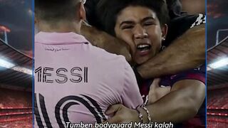 Bodyguard Messi kecolongan juga | JAVAPLAY88