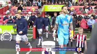 A Narrow Defeat ｜ Brentford v Man Utd - HIGHLIGHTS - EPL 2024/25