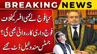 Justice Mandkhail Big Remarks - Military Court Case