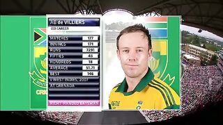 AB de Villiers on fire fastest 100