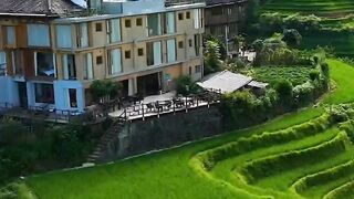 An area of amazing beauty in the Guilin region.