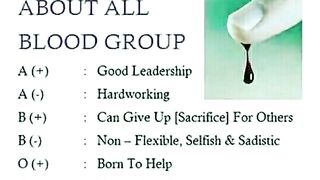 Interesting Research About All Blood Group