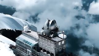 Jungfraujoch is the highest train station in Europe.
