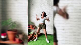 Indian Girl Anasua Choudhary Dance