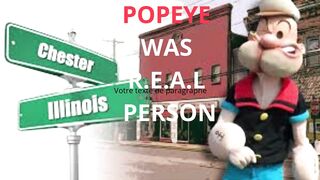POPEYE THE SAILOR MAN CHARACTER ACTUALLY EXISTED AND LIVED THE USA