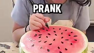 Watermelon prank