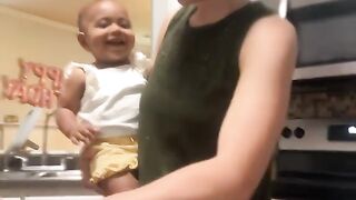 Who knew cutting garlic was so funny