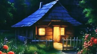 beautiful house and beautiful places