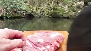 Cook in jungle