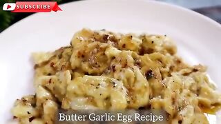 Butter Garlic Egg Recipe