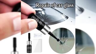 The Ultimate DIY Solution for Windshield Cracks & Scratches with Car Glass Repair Window Cracks Gone Kit "
