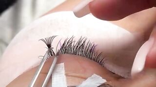 Nice lashes changing