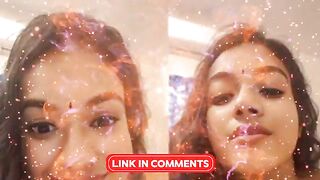 Live tamil serial actress shruthi narayanan viral video siragadikka aasai vidhya serial actress mms