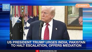 Trump say on Pak Ind war situation