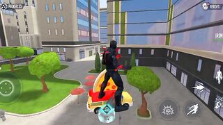 Spider fighter 3 action gameplay Black Iron Man safe City