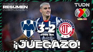 Resumen y goles | Monterrey 3-2 Toluca | Liga MX - Cuartos de Final Ida - Clausura 2025