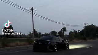 Down car
