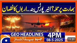 India Loses Billions_ Airports Closed _ Amid Rising Tensions _ Headlines Geo News 08-05-2025