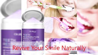 Revive Your Smile Naturally: Discover the Power of Teeth Restoration Mineral Powder