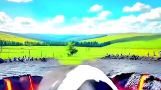 Cow going in fire ????