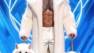 Dwayne Johnson’s Twin and His Wolves Stun the Audience with a Wild Performance