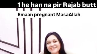Eman expecting mashalalh