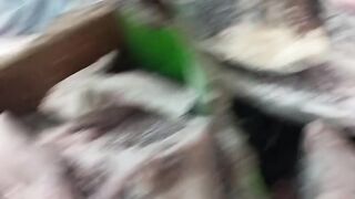 Rohu fish coking with sauce and like it eat red rice
