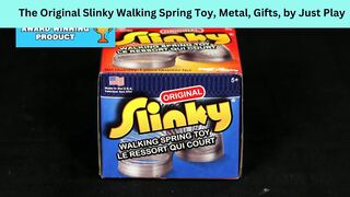 The Original Slinky Walking Spring Toy, Toys for 5 Year Old Girls and Boys, by Just Play