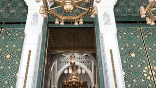Interior Designs of masjid nabi