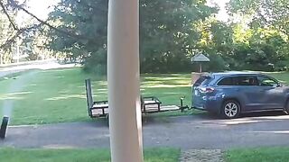 Shocking moment caught on camera