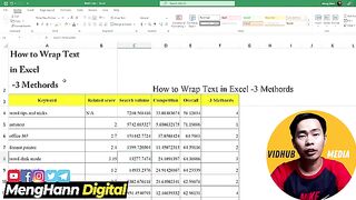 3 Easy Ways to Wrap Text in Excel _ Excel Tricks(360P)