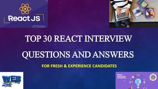 Top 30 React Interview Questions and Answers | For Fresh & Experience Candidates