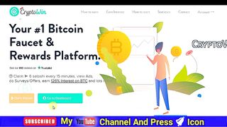CryptoWin Payment Proof Live Deposit and Buy Share CryptoWin Earn 10000 BTC Satoshi Without Invest
