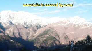 In village after snowfall weather is clear #my own photography #