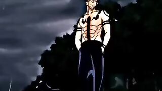 Gojo and sasuke father fight video