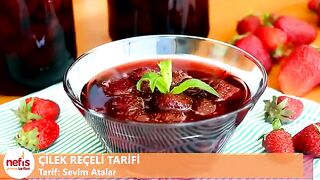 TAM ÖLÇÜSÜYLE Çilek Reçeli Tarifi