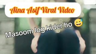 Full Aina Asif Viral Video Twitter
