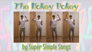Learn English with PicLily! Hokey Pokey by Super Simple Songs - Body Action Song 5