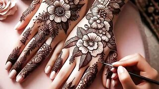 New best mehndi design of the day
