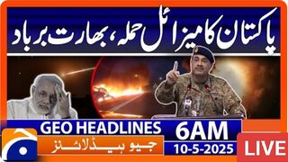 Pakistan_s missile attack_ India devastated _ Headlines Geo News 6 AM (10th May 2025)