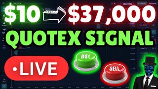????$10➡️$37,000 LIVE TRADING QUOTEX SIGNALS 2025????| BEST 100% NO LOSS BINARY OPTIONS STRATEGY TUTORIAL????